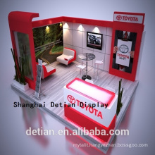 Exhibition design , exhibition display system , exhibition booth design and fabrication